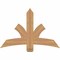 Ekena Millwork Davenport Timber Gable Bracket, Western Red Cedar, 48"W x 32"H x 1 1/2"D x 5 1/2"F, 16/12 Pitch GBW048X32X0206DAV00SWR - alternate 1